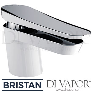 Bristan CLR 1HBF WHT Claret 1 Hole Bath Filler - White & Chrome - Tap Spare Parts